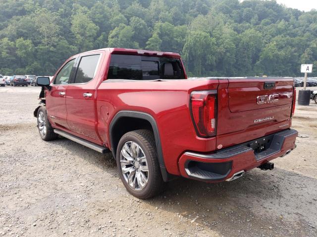 3GTUUGE88PG190889 - 2023 GMC SIERRA K1500 DENALI RED photo 2