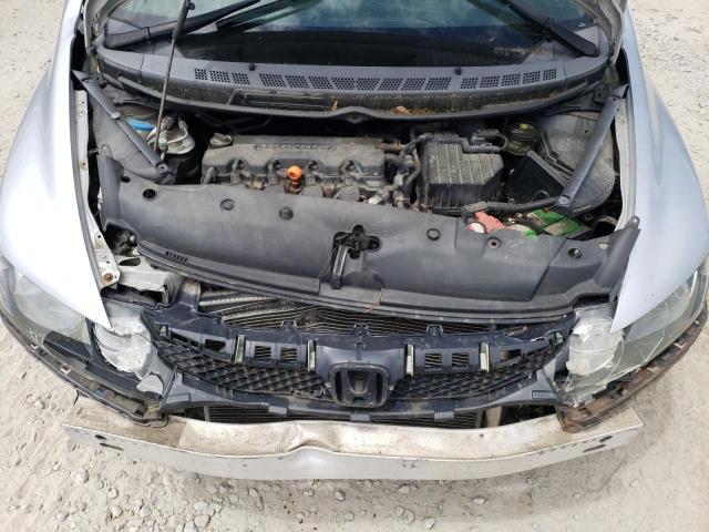 2HGFA16689H311307 - 2009 HONDA CIVIC LX-S ვერცხლისფერი ფოტო 11