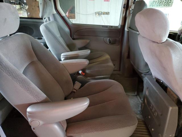 1C4GP45R15B281309 - 2005 CHRYSLER TOWN & COU მუქწითელი ფოტო 10