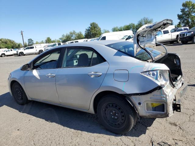 2T1BURHE1FC276932 - 2015 TOYOTA COROLLA L SILVER photo 2