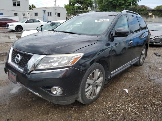5N1AR2MN7FC704680 - 2015 NISSAN PATHFINDER S BLACK photo 1