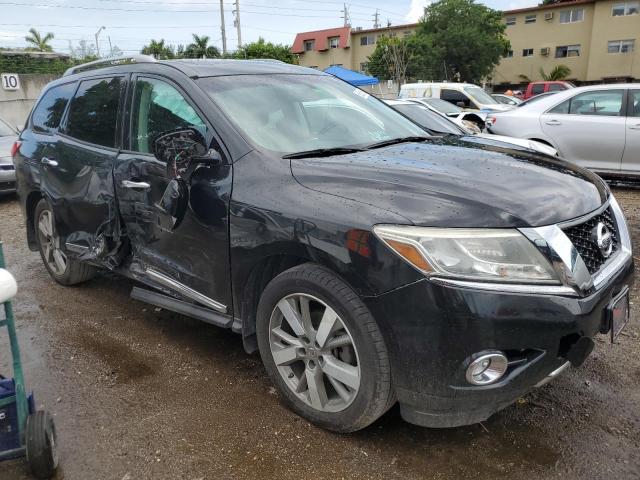 5N1AR2MN7FC704680 - 2015 NISSAN PATHFINDER S BLACK photo 4