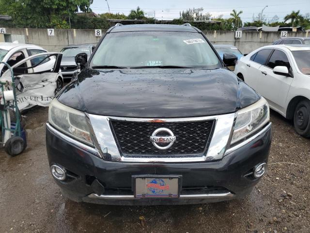 5N1AR2MN7FC704680 - 2015 NISSAN PATHFINDER S BLACK photo 5