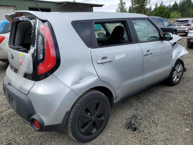 KNDJN2A29G7840555 - 2016 KIA SOUL SILVER photo 3