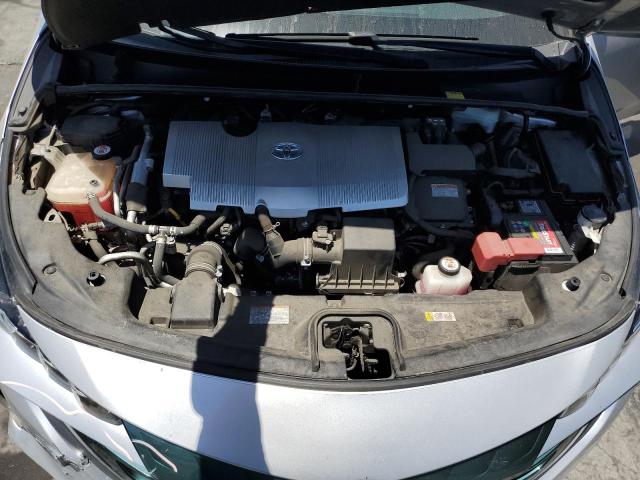 JTDKARFPXH3021723 - 2017 TOYOTA PRIUS PRIM 银色 照片 11