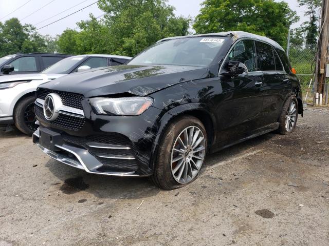 4JGFB5KB1MA418031 - 2021 MERCEDES-BENZ GLE 450 4MATIC BLACK photo 1