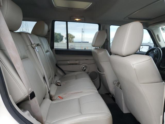 1J8HG582X6C198555 - 2006 JEEP COMMANDER LIMITED WHITE photo 10