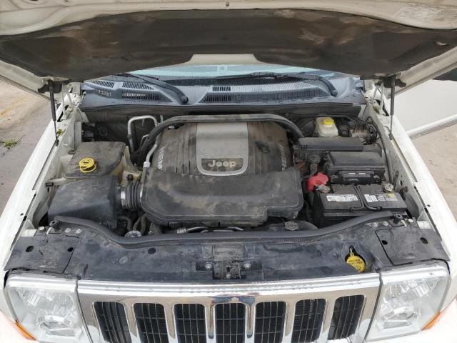 1J8HG582X6C198555 - 2006 JEEP COMMANDER LIMITED WHITE photo 11