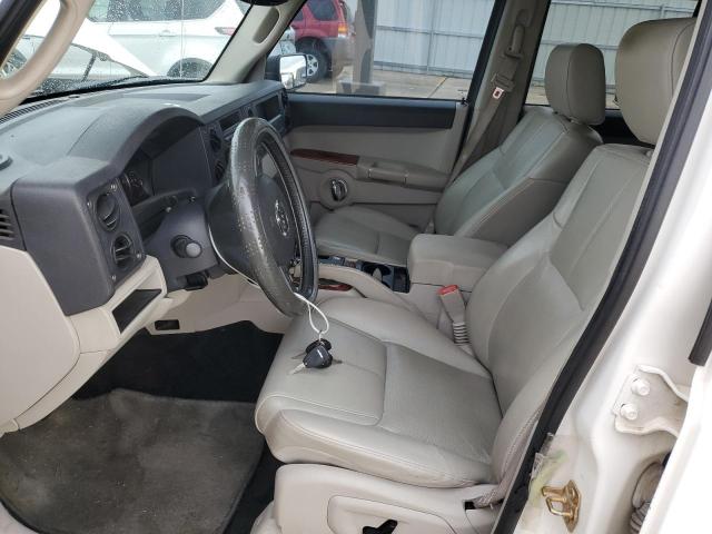 1J8HG582X6C198555 - 2006 JEEP COMMANDER LIMITED WHITE photo 7