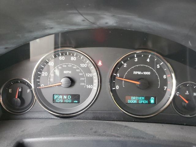 1J8HG582X6C198555 - 2006 JEEP COMMANDER LIMITED WHITE photo 9