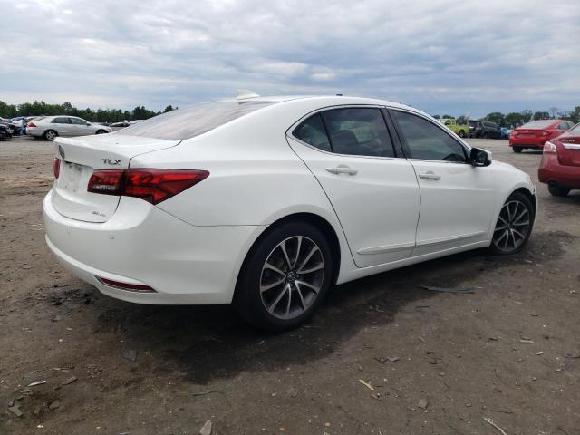 19UUB3F76GA004187 - 2016 ACURA TLX ADVANCE WHITE photo 3