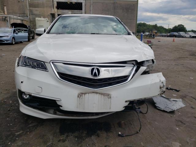 19UUB3F76GA004187 - 2016 ACURA TLX ADVANCE WHITE photo 5