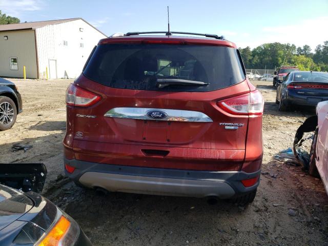 1FMCU9J97EUE45396 - 2014 FORD ESCAPE TITANIUM RED photo 6