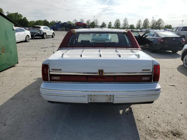 1LNLM81W7PY679503 - 1993 LINCOLN TOWN CAR EXECUTIVE Weiß Foto 6
