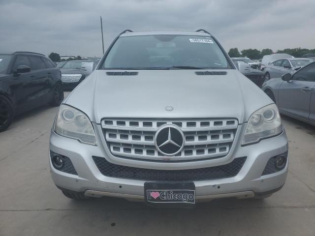 4JGBB8GB9BA646719 - 2011 MERCEDES-BENZ ML 350 4MATIC SILVER photo 5