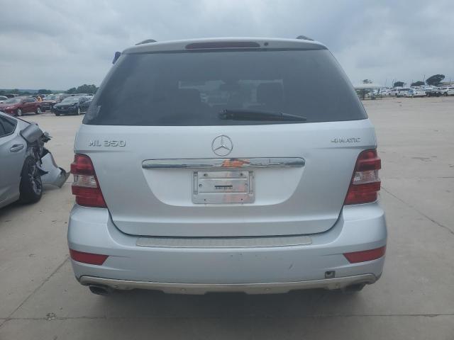 4JGBB8GB9BA646719 - 2011 MERCEDES-BENZ ML 350 4MATIC SILVER photo 6