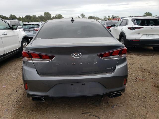 5NPE34AF8JH726636 - 2018 HYUNDAI SONATA SPORT GRAY photo 6