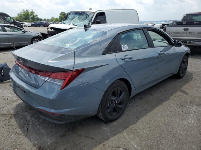 KMHLM4AJ8PU046822 - 2023 HYUNDAI ELANTRA BLUE GRAY photo 3