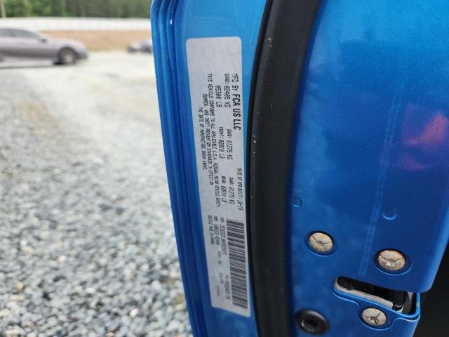 2C3CDZFJ0KH525875 - 2019 DODGE CHALLENGER R/T SCAT PACK BLUE photo 12