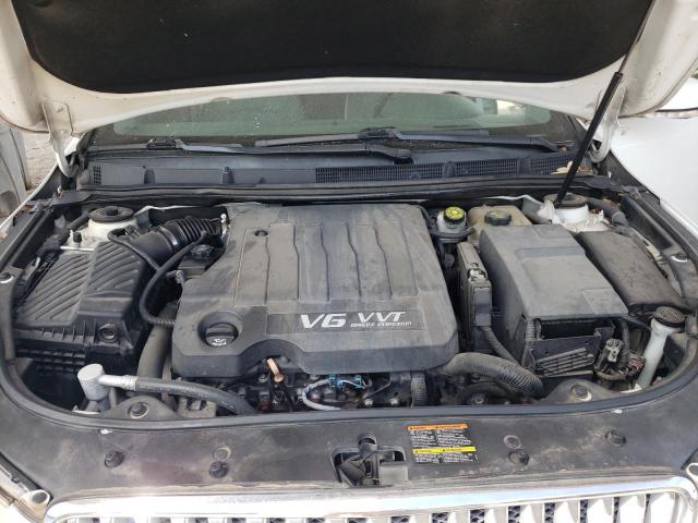 1G4GE5ED4BF164002 - 2011 BUICK LACROSSE CXS WHITE photo 11