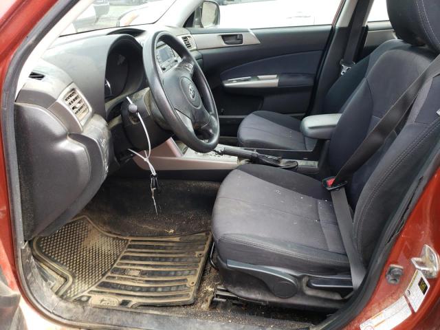 JF2SH6BC5AH787897 - 2010 SUBARU FORESTER XS Orange Foto 7
