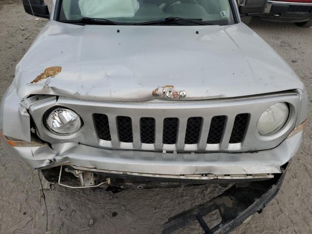 1C4NJRFB8CD505264 - 2012 JEEP PATRIOT LATITUDE SILVER photo 12