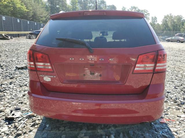 3C4PDCAB8JT520780 - 2018 DODGE JOURNEY SE RED photo 6