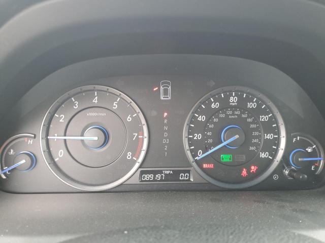 5J6TF1H58CL003288 - 2012 HONDA CROSSTOUR EXL ვერცხლისფერი ფოტო 9