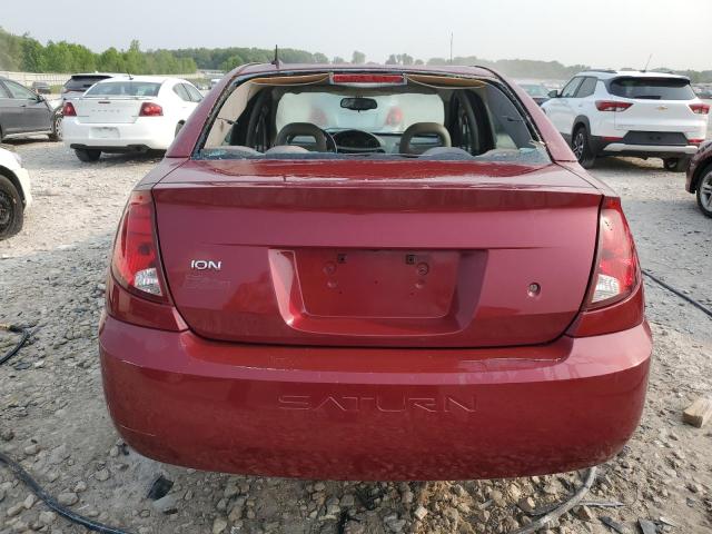 1G8AJ55F46Z126758 - 2006 SATURN ION LEVEL 2 RED photo 6