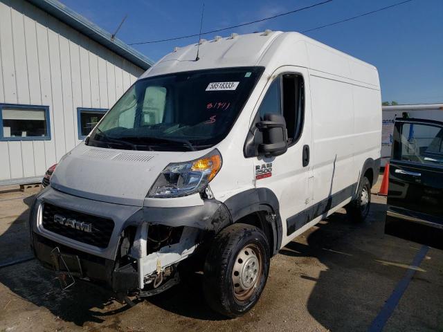 3C6TRVCGXKE518000 - 2019 RAM PROMASTER 2500 HIGH Weiß Foto 1
