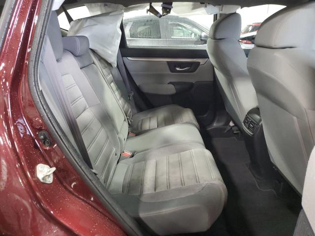 2HKRW6H37KH230020 - 2019 HONDA CR-V LX MAROON photo 10