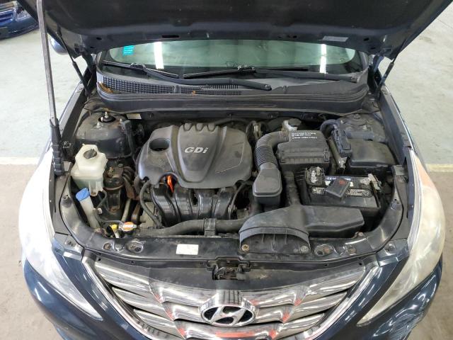 5NPEC4AC4BH251588 - 2011 HYUNDAI SONATA SE BLUE photo 11