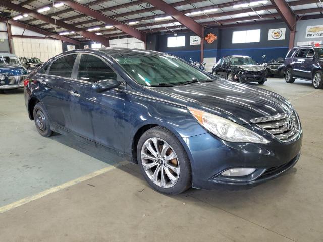 5NPEC4AC4BH251588 - 2011 HYUNDAI SONATA SE BLUE photo 4