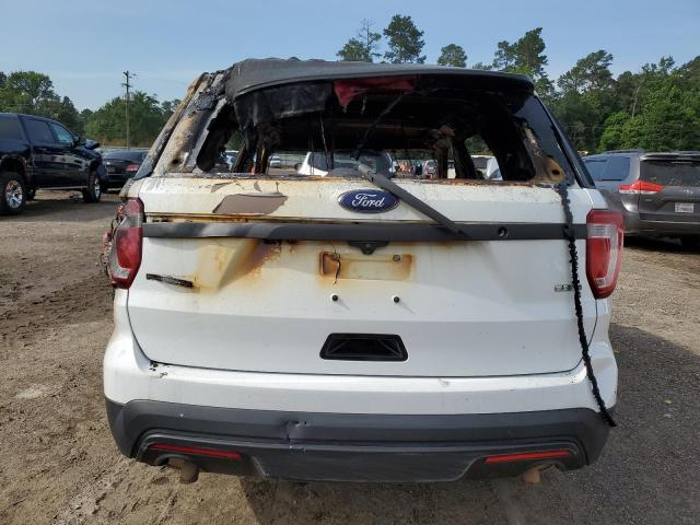 1FM5K8AR5GGB80939 - 2016 FORD EXPLORER POLICE INTERCEPTOR 白色 照片 6