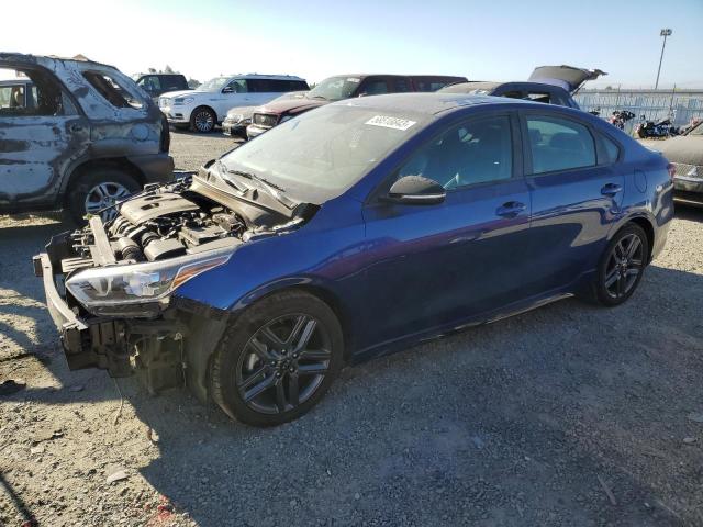 3KPF34AD6LE218336 - 2020 KIA FORTE GT LINE BLUE photo 1