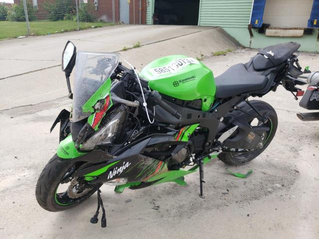 JKBZXJH12PA017401 - 2023 KAWASAKI ZX636 K GREEN photo 2