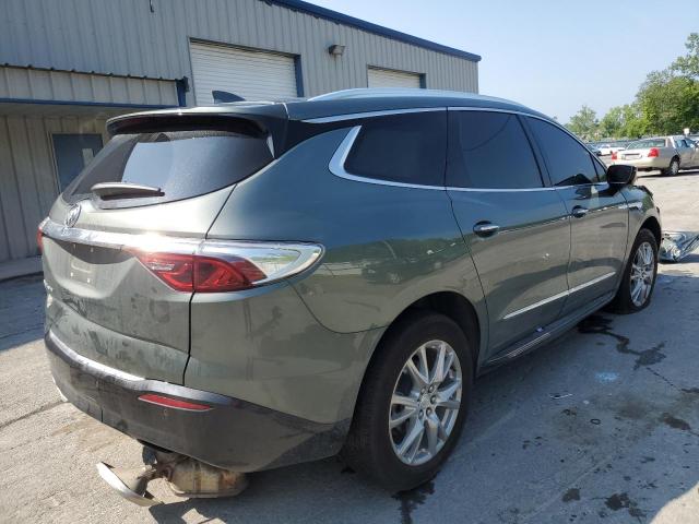 5GAEVAKW8NJ148897 - 2022 BUICK ENCLAVE ESSENCE 绿色 照片 3