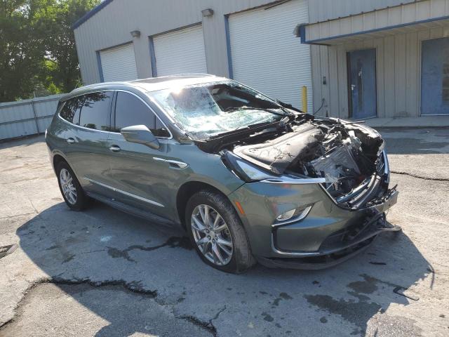 5GAEVAKW8NJ148897 - 2022 BUICK ENCLAVE ESSENCE 绿色 照片 4