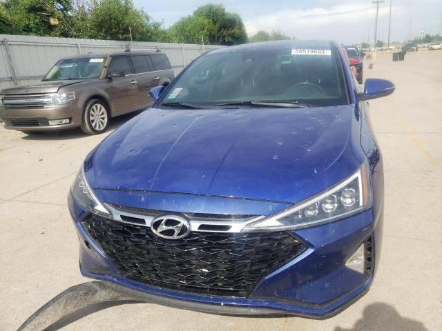 KMHD04LB9LU069820 - 2020 HYUNDAI ELANTRA SPORT BLUE photo 5