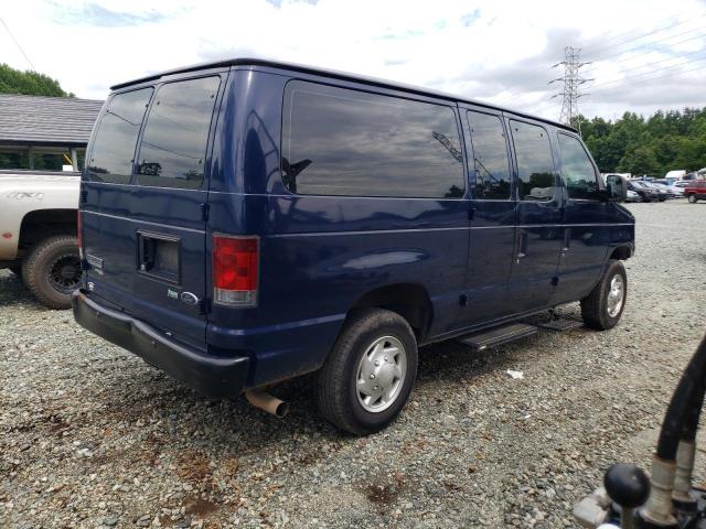 1FBNE3BL0ADA66062 - 2010 FORD ECONOLINE E350 SUPER DUTY WAGON BLUE photo 3