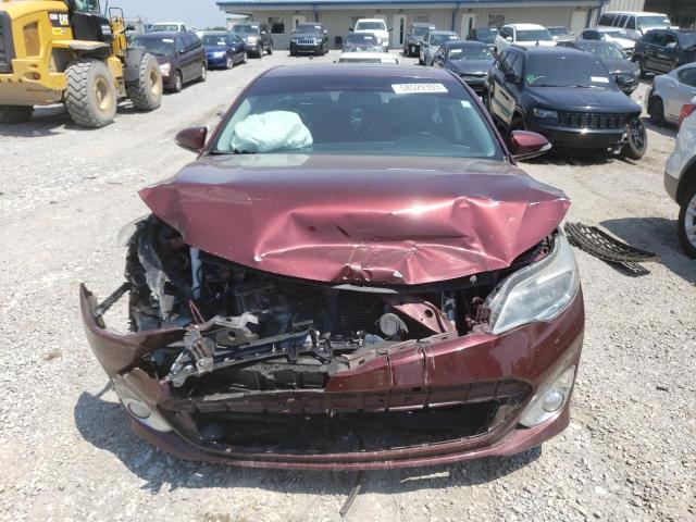 4T1BK1EB2DU032428 - 2013 TOYOTA AVALON BASE Tünd qırmızı foto 5