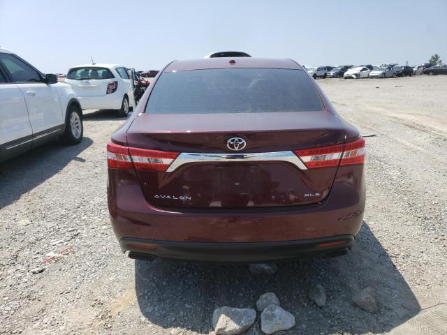 4T1BK1EB2DU032428 - 2013 TOYOTA AVALON BASE Tünd qırmızı foto 6