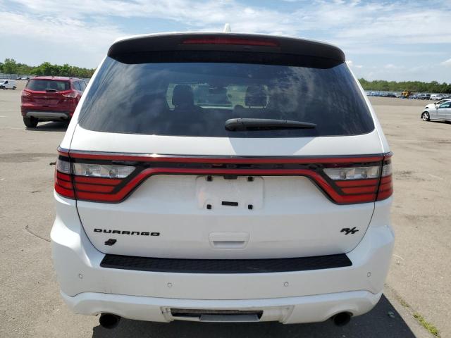 1C4SDJCTXMC643534 - 2021 DODGE DURANGO R/T WHITE photo 6