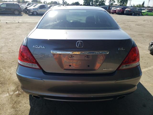 JH4KB16608C003378 - 2008 ACURA RL GRAY photo 6