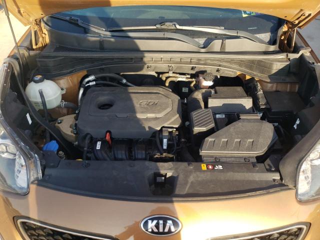 KNDPNCAC0H7167956 - 2017 KIA SPORTAGE EX TAN photo 12