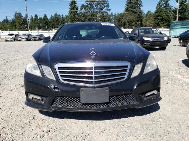 WDDHF9ABXBA411494 - 2011 MERCEDES-BENZ E 550 4MATIC BLACK photo 5