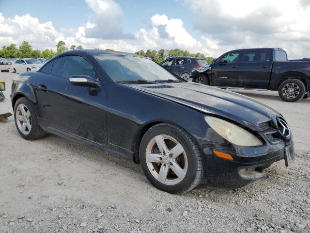 WDBWK54F47F149999 - 2007 MERCEDES-BENZ SLK 280 BLACK photo 4