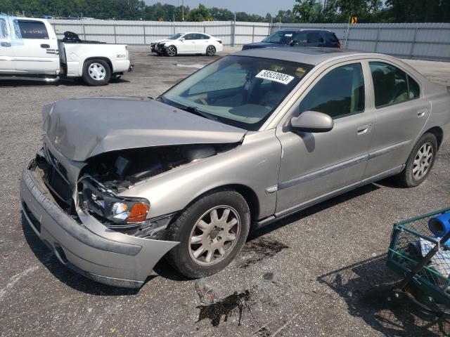 YV1RS61RX22156937 - 2002 VOLVO S60 SILVER photo 1