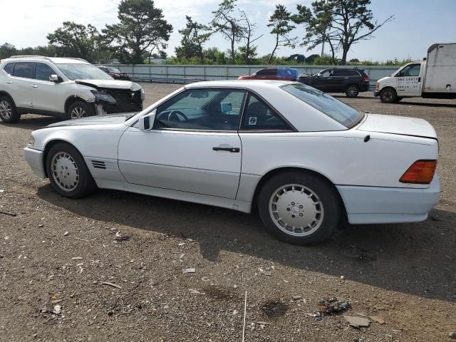 WDBFA66E6MF017559 - 1991 MERCEDES-BENZ 500 SL WHITE photo 2