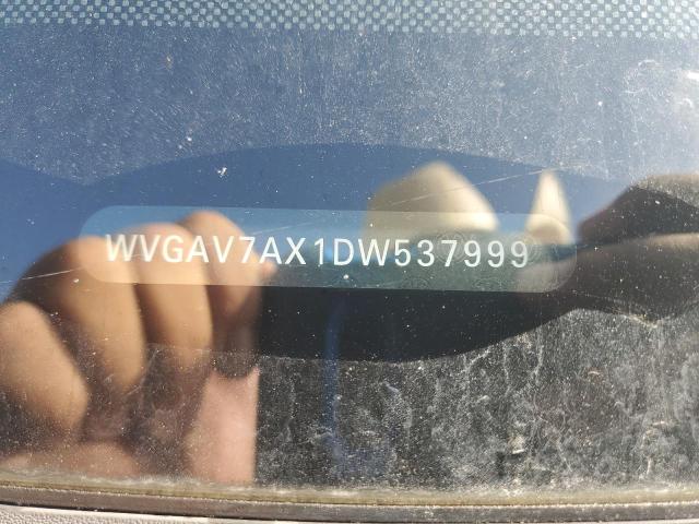 WVGAV7AX1DW537999 - 2013 VOLKSWAGEN TIGUAN S SILVER photo 13